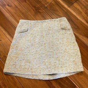 ecoté leopard skirt
